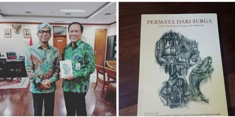 Melalui Buku, Tergambar Kehidupan Beragama yang Toleran